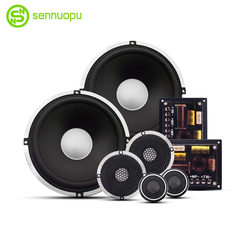21 Sk 8車のスピーカーハイファイツイーター2インチ中loundspeaker 6 5インチの低音ウーファー3ウェイカーコンポーネントスピーカー6 5インチ Aliexpress