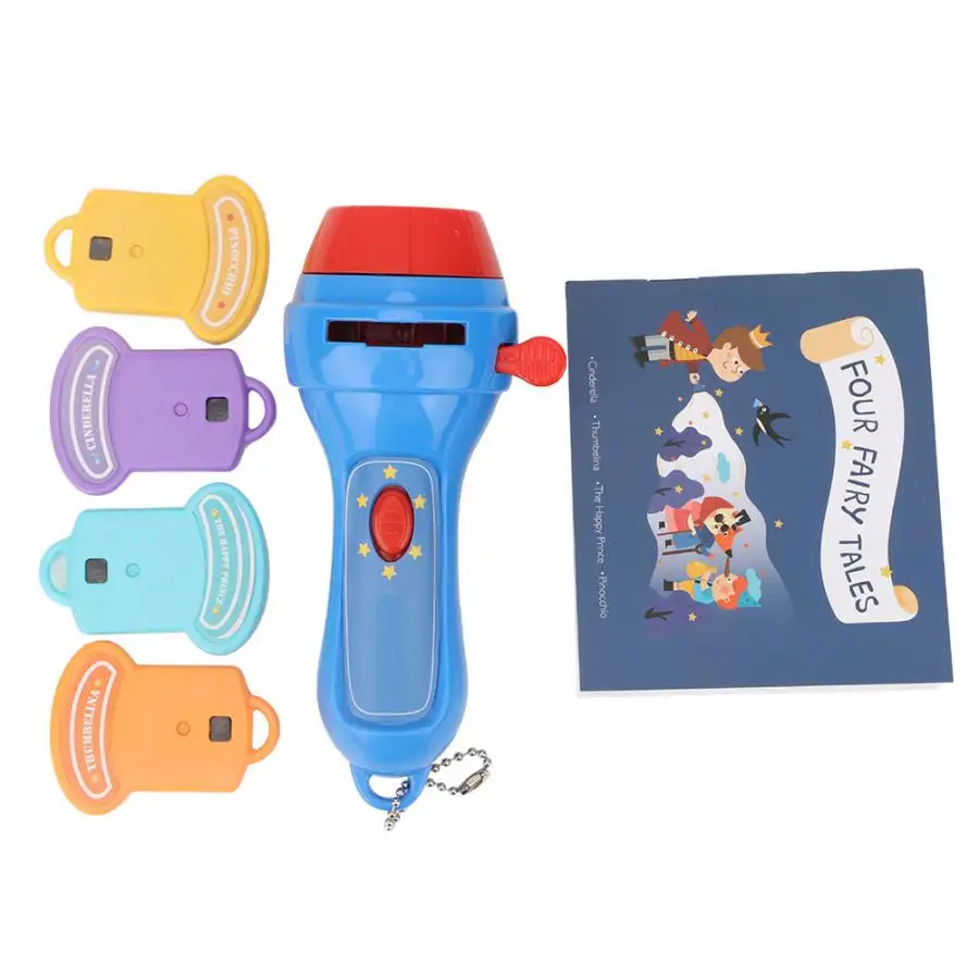 

Mini Funny Projector Toy for Baby Kids Sleep Story Flashlight Projector Toy Children Torch Educational Toys Gift