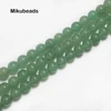 Wholesale Natural Green Aventurine Stone Smooth Round Loose Bead 15" Strand For Making Jewelry DIY Free shipping 6mm 8mm 10mm 2