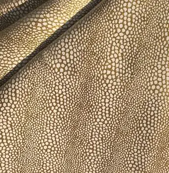 

Gold glitter powder glitter fish scale pattern Sequin fabric stage performance textiles double-sided elastic cloth fabric D153