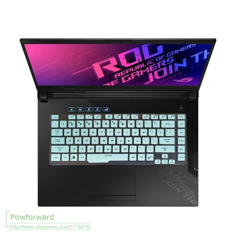 For ASUS ROG STRIX G15 G512 G512LU G512LI G512LV G512LW G512 LU LI LV LW laptop Keyboard Cover skin Protector