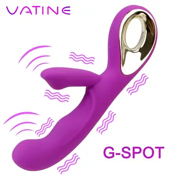 Sex Toys for Women Female Masturbators G-Spot Dildo Rabbit Vibrator 10 Modes Clit Stimulator Waterproof 1