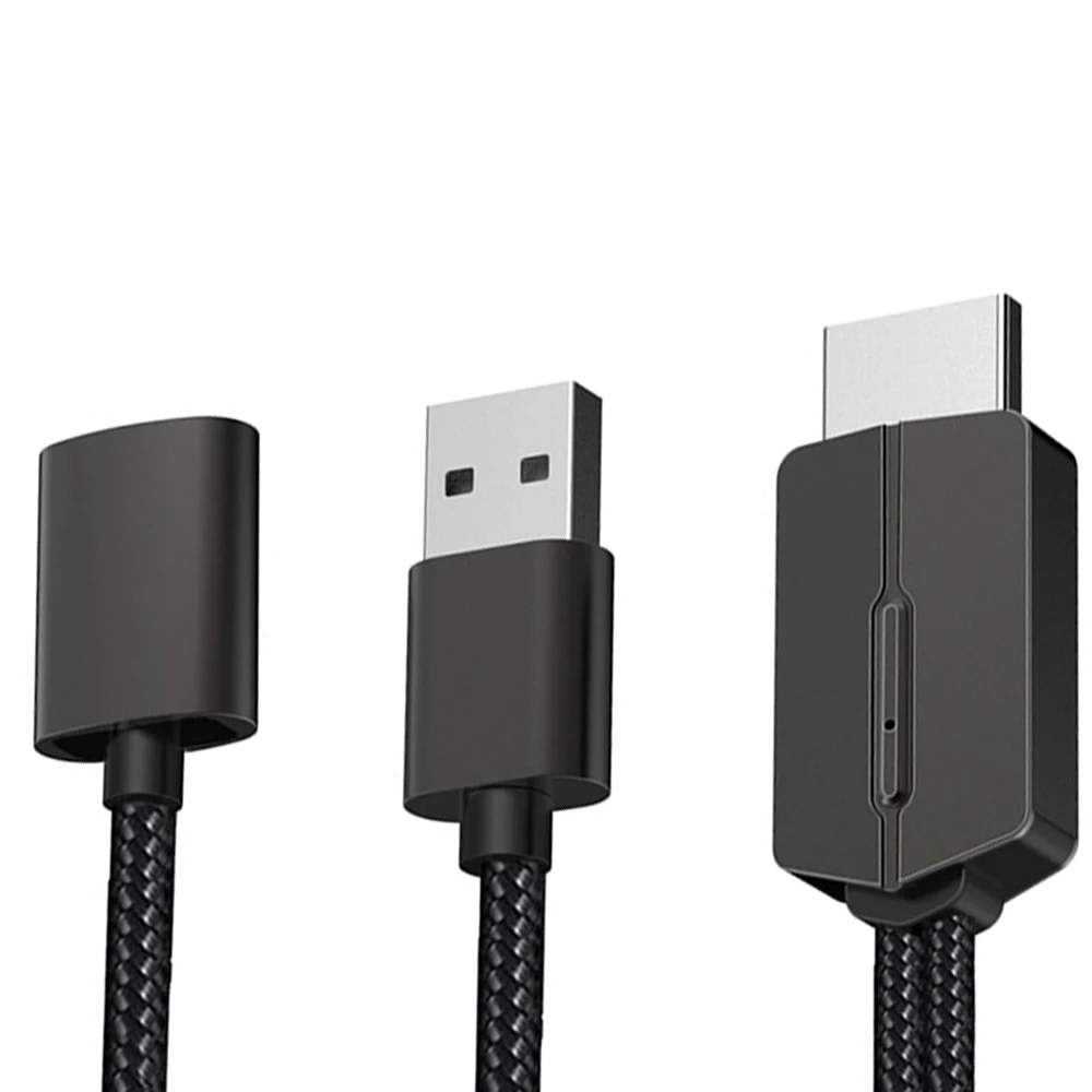 Совместим с iPhone Android MHL к HDMI кабелю, 1080P HD цифровой av-адаптер для мобильного телефона к телевизору/проектору/дисплею, подключи и играй