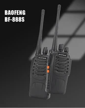 

2PCS BaoFeng bf 888S Portable Walkie Talkie Baofeng bf-888S UHF 400-480MHZ handy talky 2-way radio wireless radio