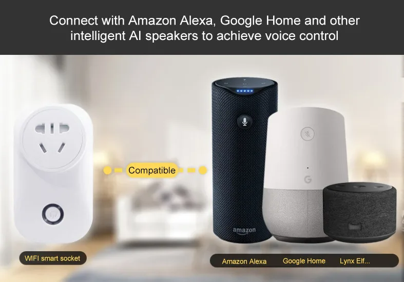 16A EU US AU UK BR умная розетка WiFi умная розетка беспроводной штекер работа с Alexa Google Assistant Google Home IFTTT Smart Life APP