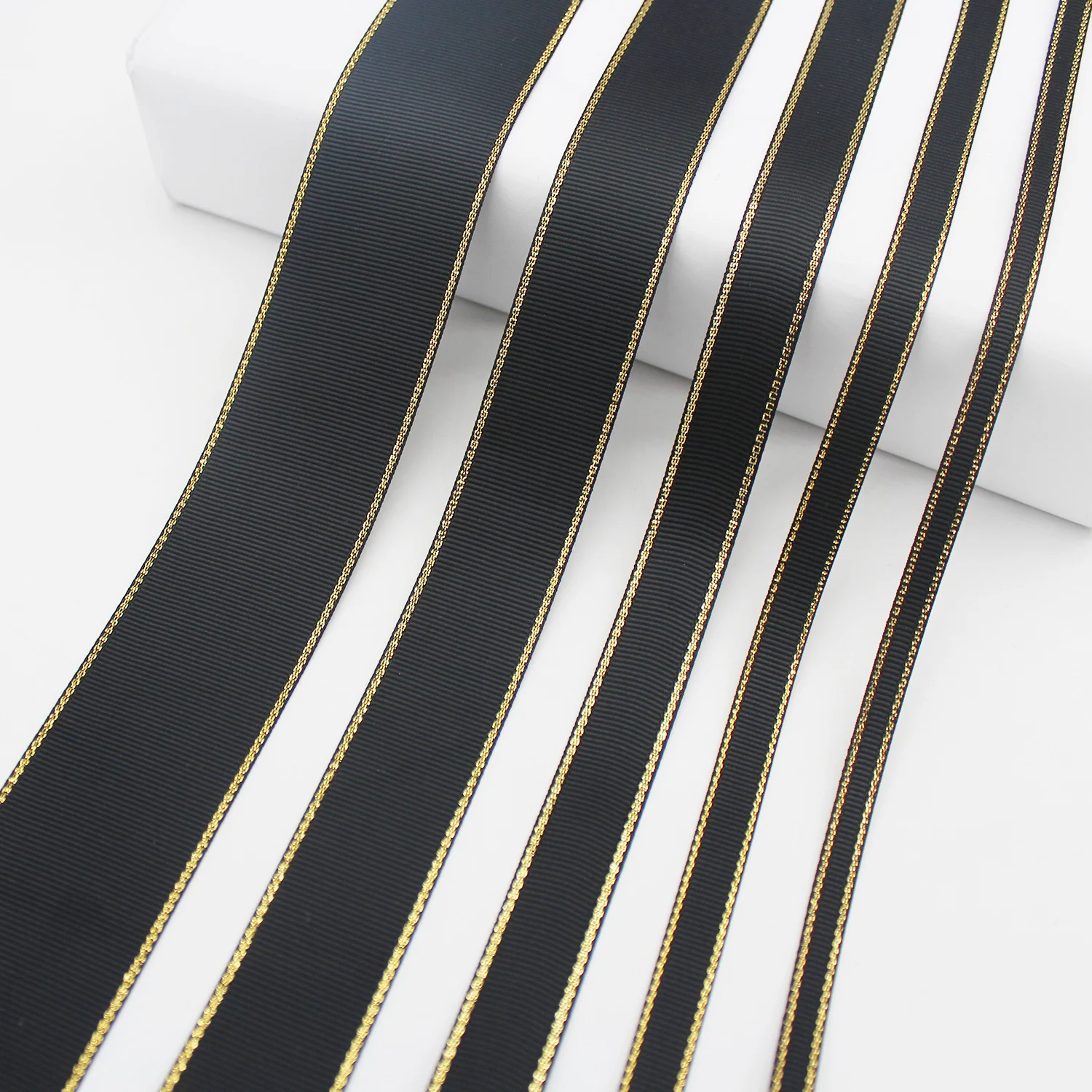 thumbnail image 2 of Black Ribbon For Gift Wrapping Halloween Satin Ribbon 3/8 Inch 25 Yards Eatser Ribbons Perfect For Gift Wrapping Invitation Floral Hair Balloons Craft Sewing Party Wedding Decoration Christmas 2 of 12