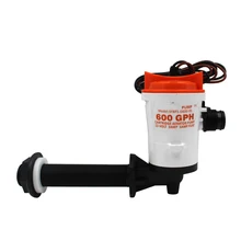 350 600 800GPH 12 В лодка Livewell Baitwell аэратор аэрационный насос 4.0A погружной наживка бак насос