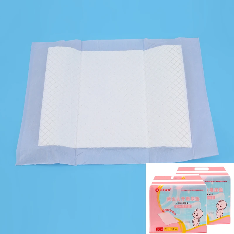 

80 PCS Infant Diaper Pad Waterproof Breathable Newborn Children Disposable Mattress Menstrual Pad Leakproof Baby Supplies