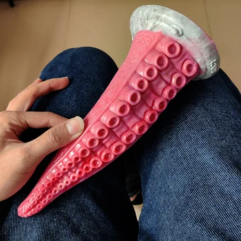 FAAK Simulation Dildo Realistic Octopus Tentacles Big Dick G-spot Clitoris Stimulate Anal Dilation Soft Anal Sex Toys For Women 6