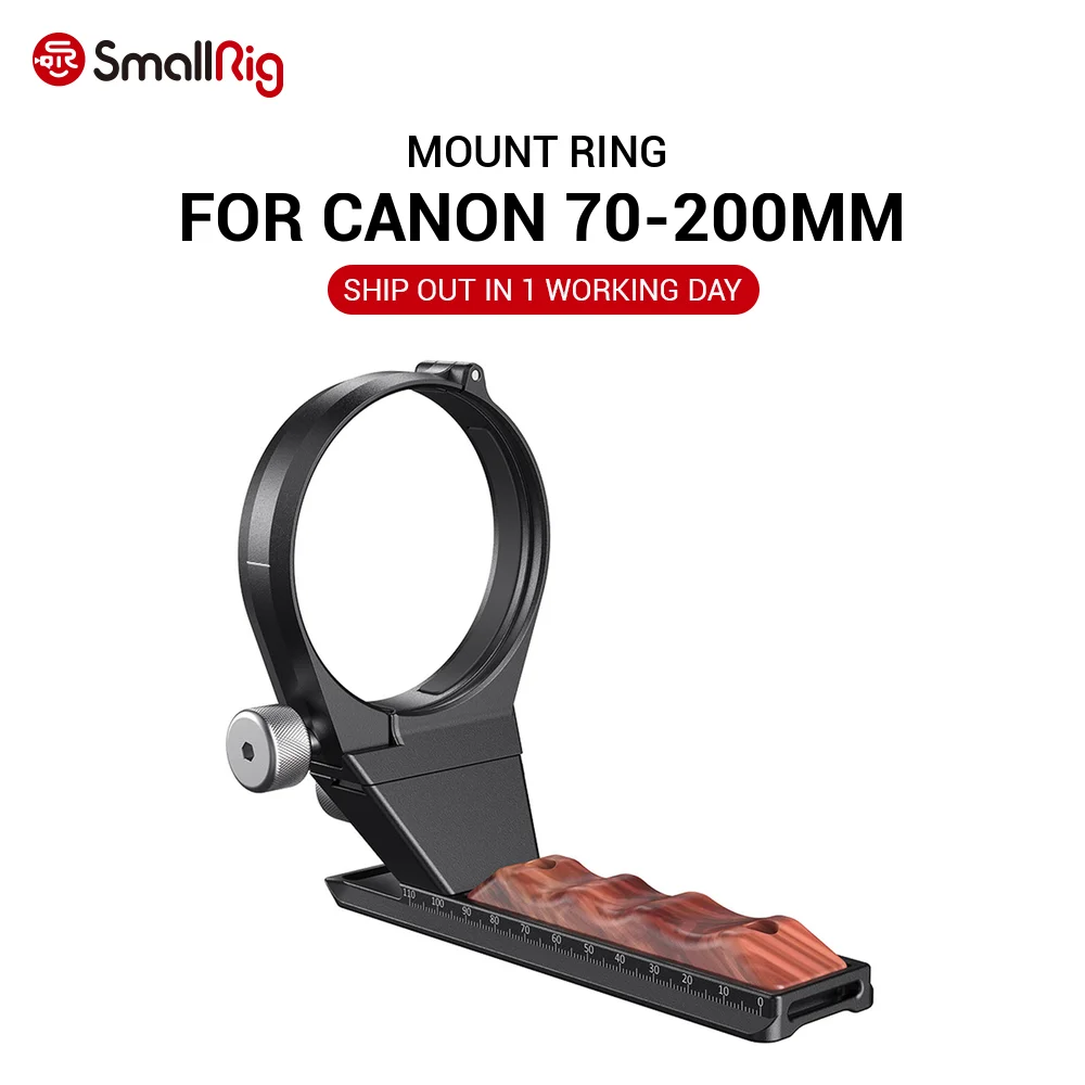 SmallRig DSLR камера штатив крепление кольцо для Canon 70 200 мм с быстроразъемной пластиной
