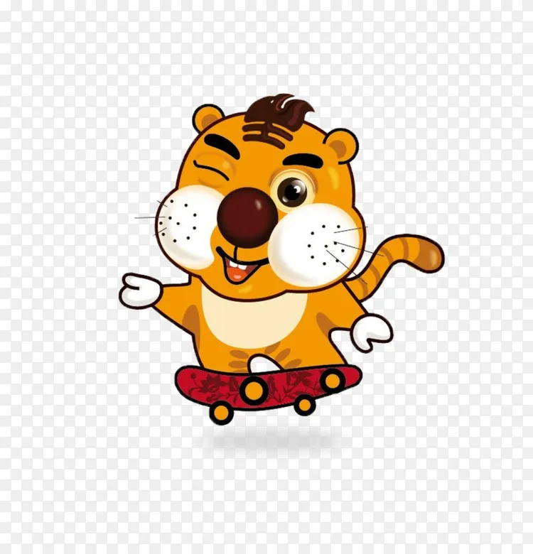 虎卡通 虎png图片素材免费下载 图片编号2873 Png素材网