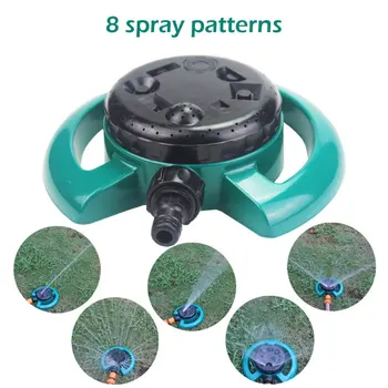 

Disc Garden Sprinkler Automatic Irrigation System Landscaping Water Spray Tool Eight Function Sprinkler Automatic Irrigation