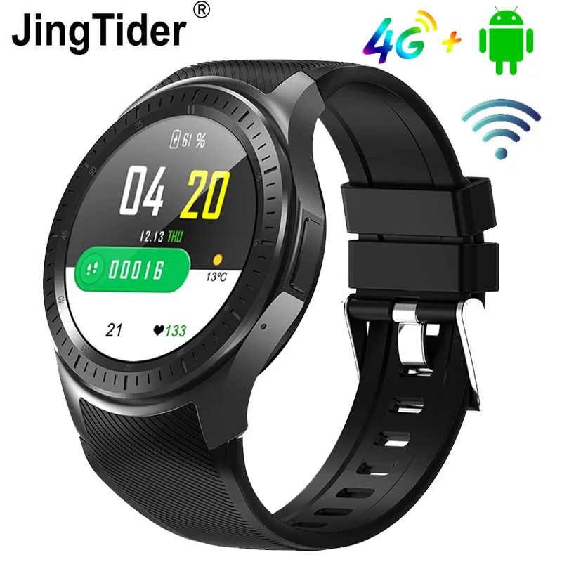  DM368 Plus MTK6739 Quad Core 4G Smart Watch 16GB Rom Android 7.1 Smartwatch Heart Rate Monitor GPS 
