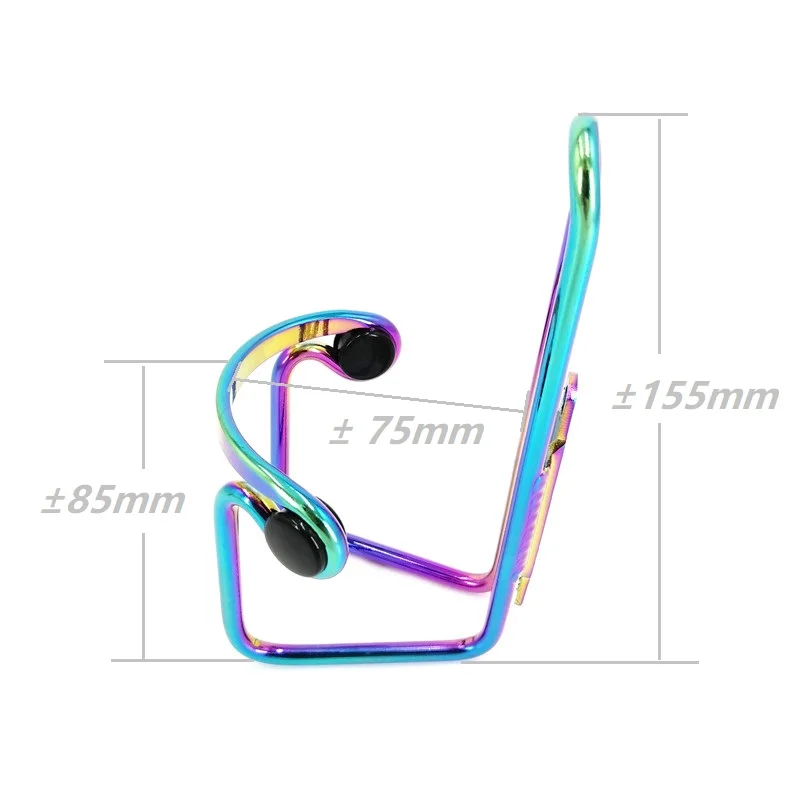 Folding Bike Bottle Holder Aluminum Alloy Titanium-Plating MTB Road Bicycle Kettle Cage Water Bottle Rack Litepro
