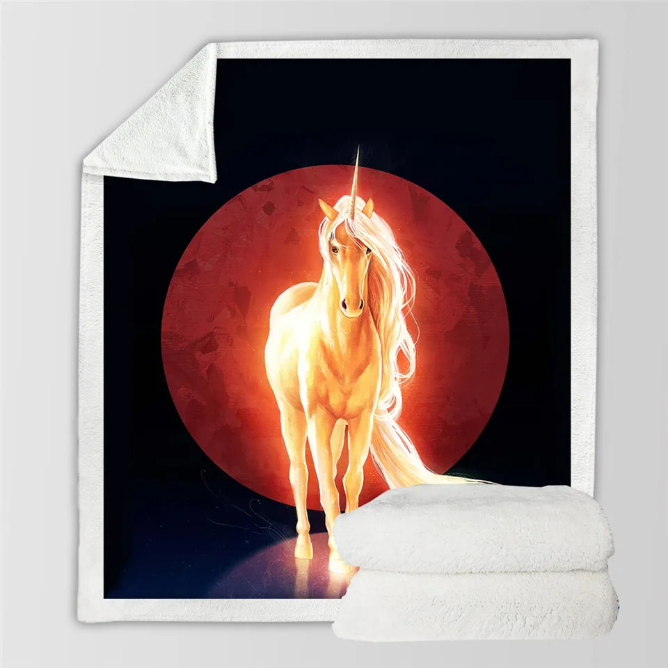 Last Unicorn План спасения от JoJoesArt постельное одеяло планета шерпа одеяло галактика Туманность Мягкие плюшевые покрывала космическое пространство пользовательское одеяло - Цвет: Last Unicorn