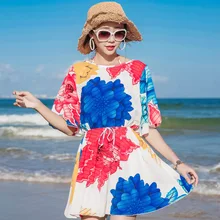 Tankini Bikinis Swimming Suit For Women Bathing Swimsuit Female Large Size Skirt Korean Sexy Three Piece Abdomen Shade Building