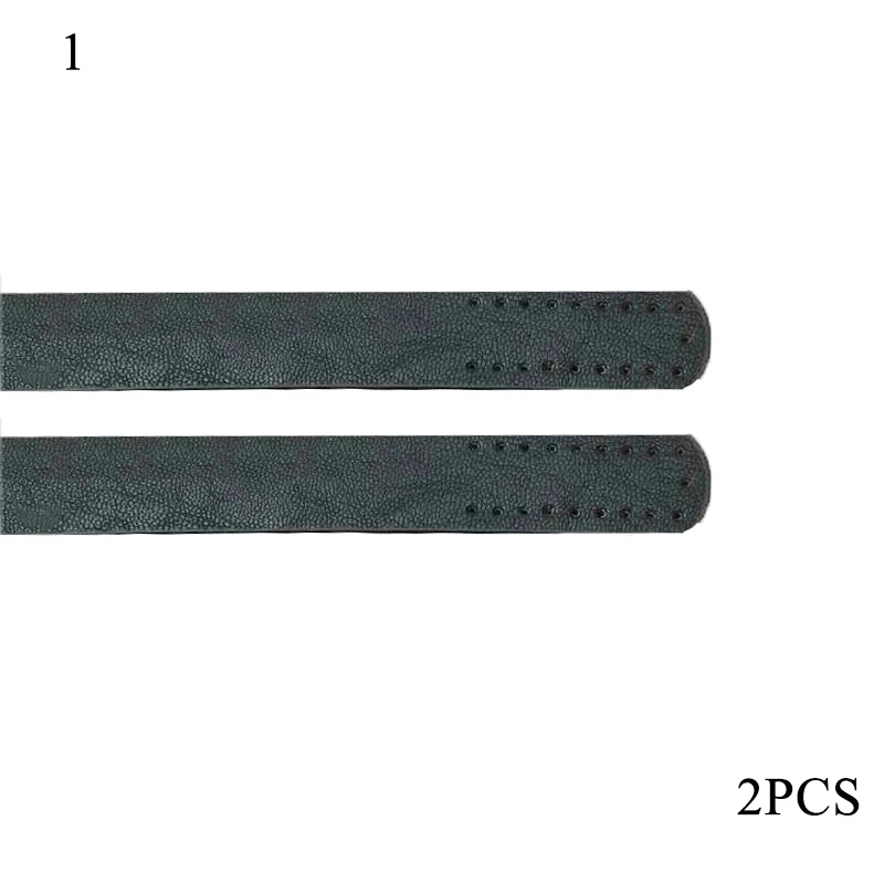 2 шт. сумка из искусственной кожи с ремнем, съемная Сумочка с ручкой, дамская сумка на плечо, аксессуары для самостоятельной сборки, ремешок для сумки с ручками