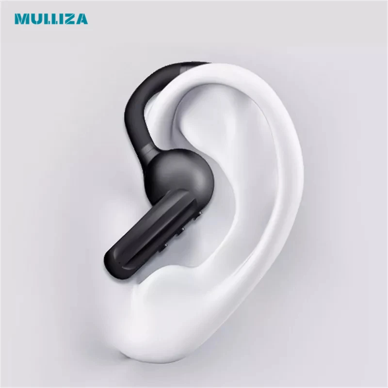 

Bluetooth headset does not enter the ear bone conduction concept ear hanging standby sports wireless single ear car