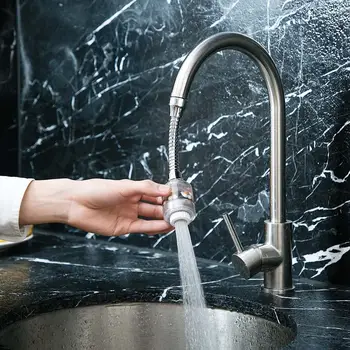 

2CM Diameter 360 Rotatable Kitchen Faucet Extender Water Saving Nozzle Faucet Connector Adjustable Faucet Sprayer Kitchen Tools