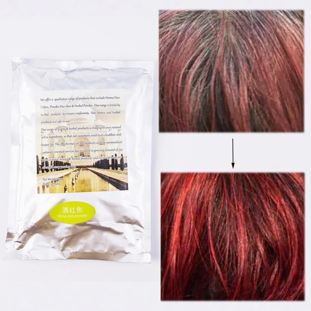 Органическая краска для волос хна/цвет 60 грамм для мужчин и женщин без химических веществ