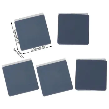 

5PCS 30x30x3MM Flat Ceramic Heat Sink Anti-static Heatsink Cooler Radiator CPU Cooling IC LED High Conductive Dissipador