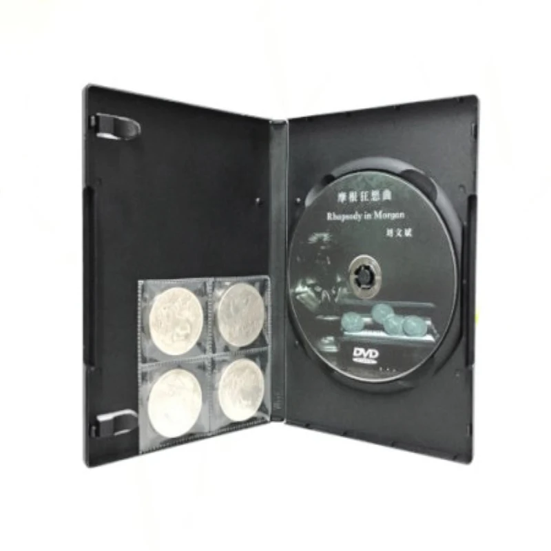 Rhapsody в Моргане от Global Magic (трюк + DVD) волшебный трюк крупный план иллюзия монета