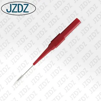 

2pcs Insulation Piercing Needle Non-destructive Multimeter Test Probes Red/Black 30V-60V For Banana Plug