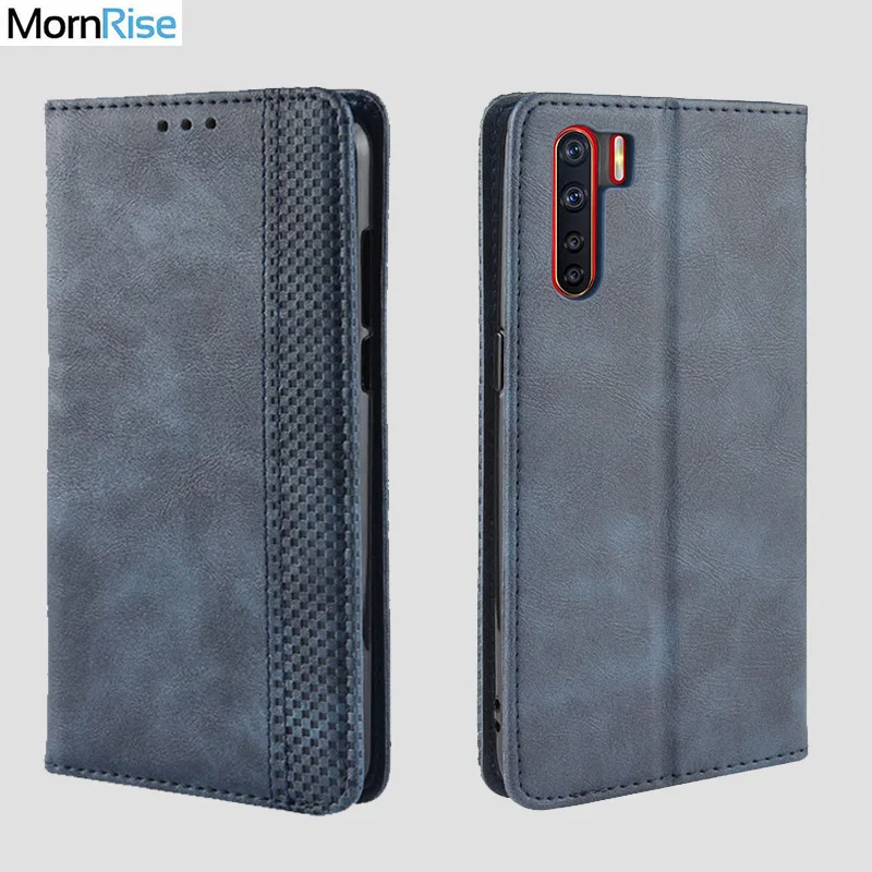 OKZone Cover per Oppo A91/OPPO F15/Reno 3, Custodia Flip Pelle Portafoglio Magnetica Libro con Slot Schede, Slim Silicone TPU Bumper Wallet Supporto Case Cover per Oppo A91/OPPO F15/Reno 3 (Viola