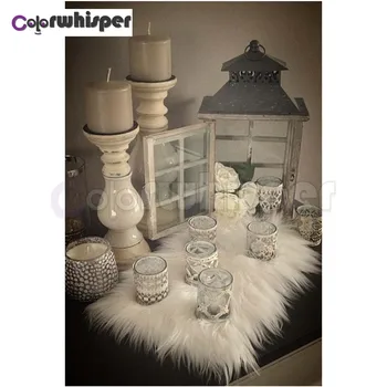 

Diamond Painting Full Square/Round Drill Candle 5D Daimond Painting Embroidery Cross Stitch Mosaic Picture Wall Art Z854