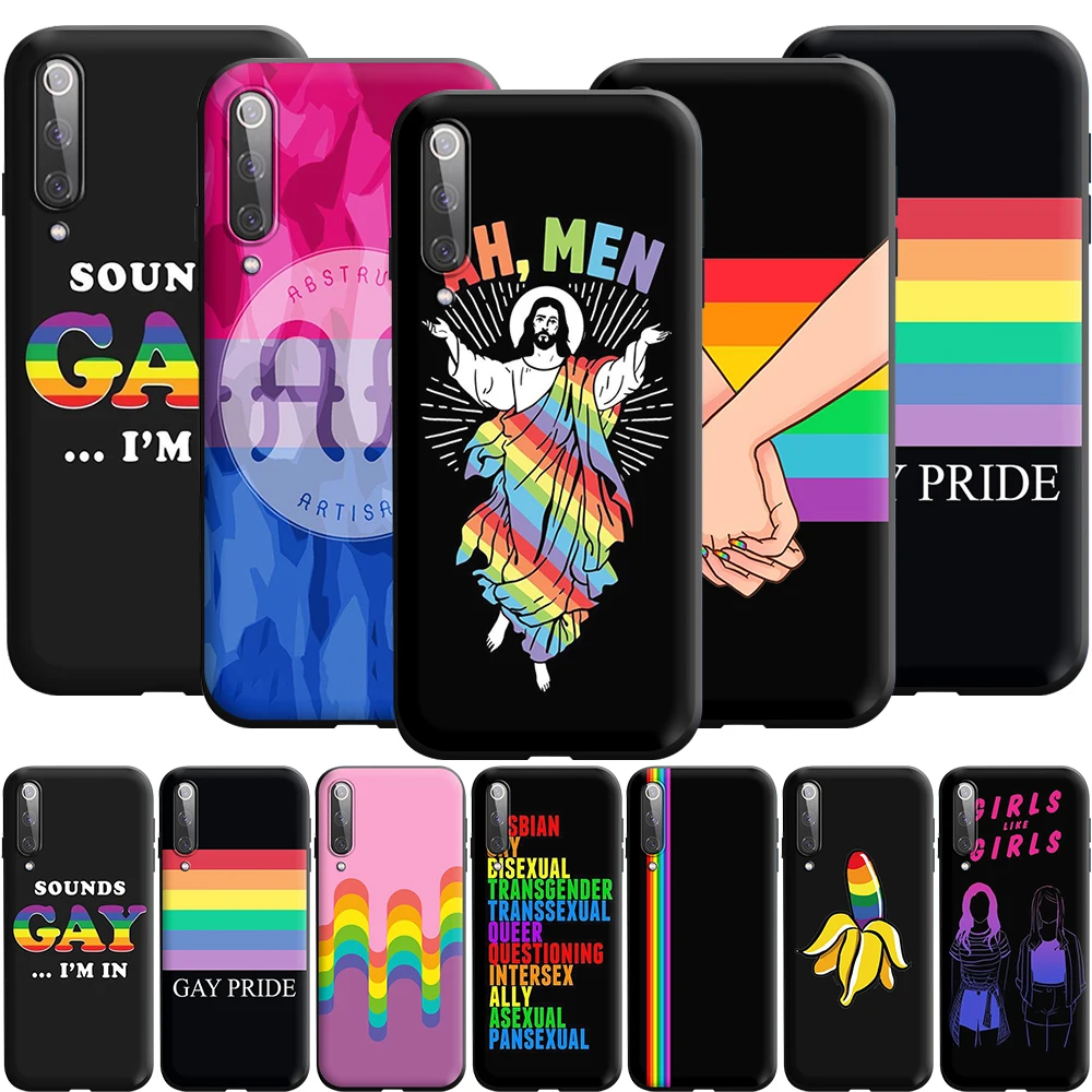 Pan Pride Girls and Gays Silicone Case for Xiaomi Poco X3 M3 F3 Mi 11i 11 10T 10 F2 Note Pro NFC GT Ultra 9T A3 | Мобильные телефоны