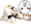 Thigh Restraint Straps Sling Leg Spreader Open Restraint Belt Bondage Harness with Wrist Cuffs BDSM Sex Position Aid Adult Toys 1