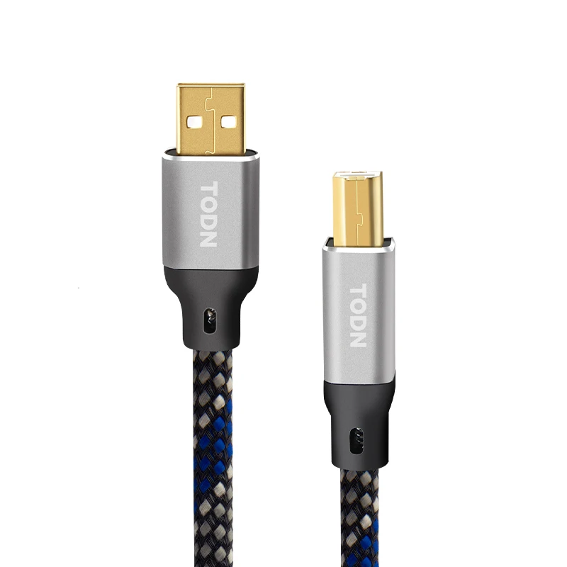 Cabo do Dac de Canare Áudio a b High-end tipo a para Cabo de Dados de Alta Fidelidade para o Decodificador do Misturador Alfa Digital ab Datilografar b Usb A-b 4n Ofc - Image 6