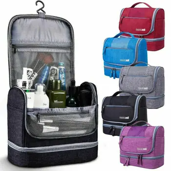 

Large Waterproof Versatile Travel Cosmetic Bag Hanging Toiletry Kit Organizer US