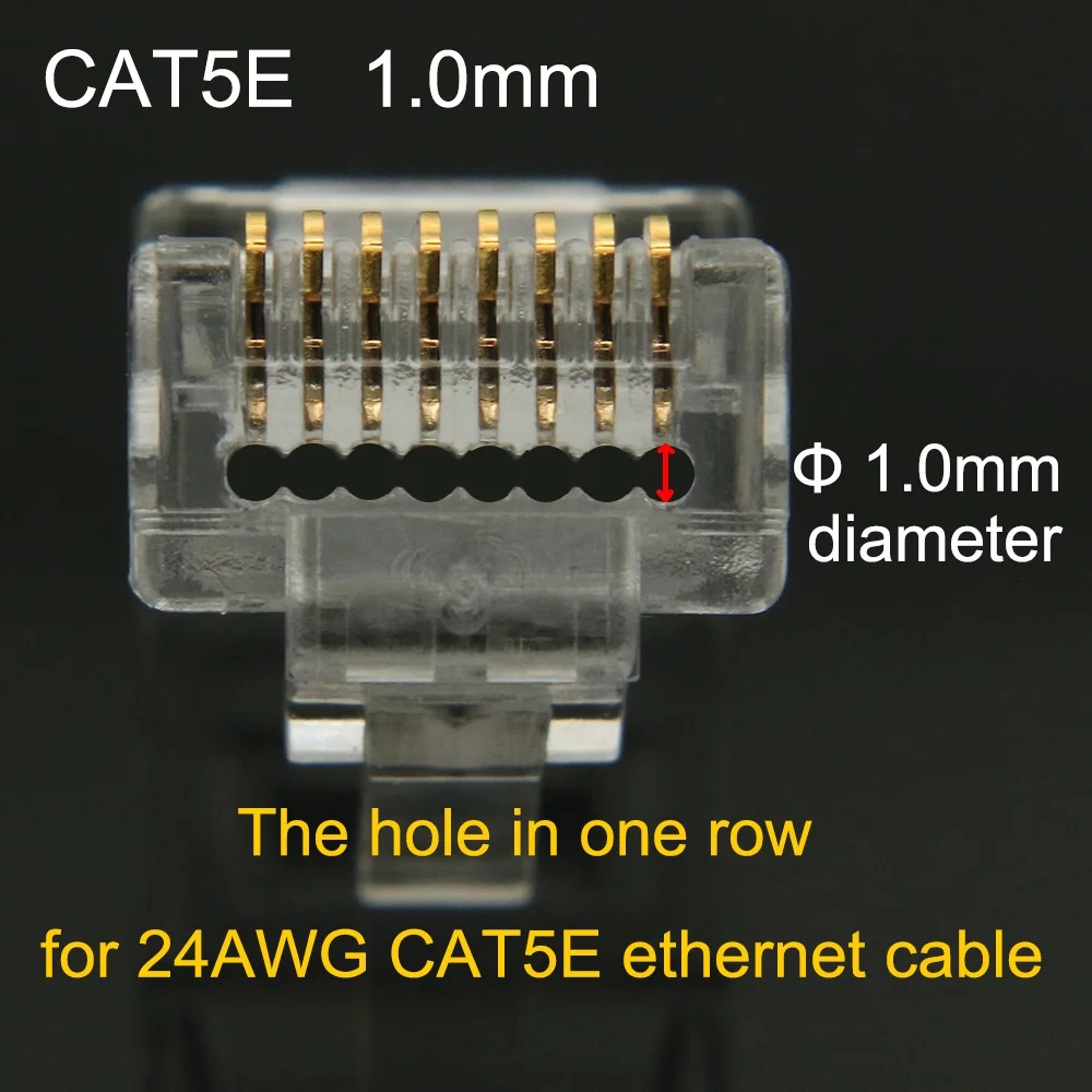 Xintylink rj45 conector cat6 50u 6u cabo