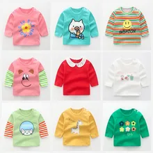 Baby T-Shirt Long-Sleeve Newborn Girl Infant Tops Costume Outfit Geschwister