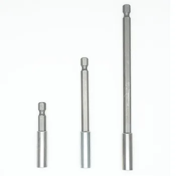 

3pcs/set 1/4 Inch Hex Magnetic Bit Holder Screwdriver Bit Extension 60mm 100mm 150mm Lengthening Shank Connecting Tools