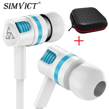 

SIMVICT T22 Headset With Mic High Quality sound Earphone Running wired Ear buds for Xiaomi Redmi