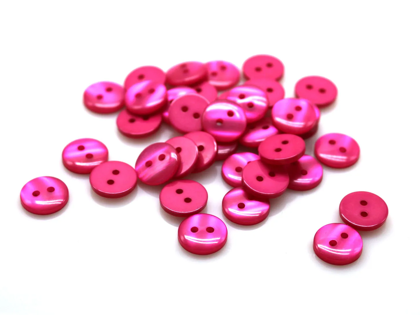 100pcs 9mm/10mm/11.5mm/12.5mm/15mm polyester button pearl buckle Sewing button Accessories resin shirt button for DIY 4