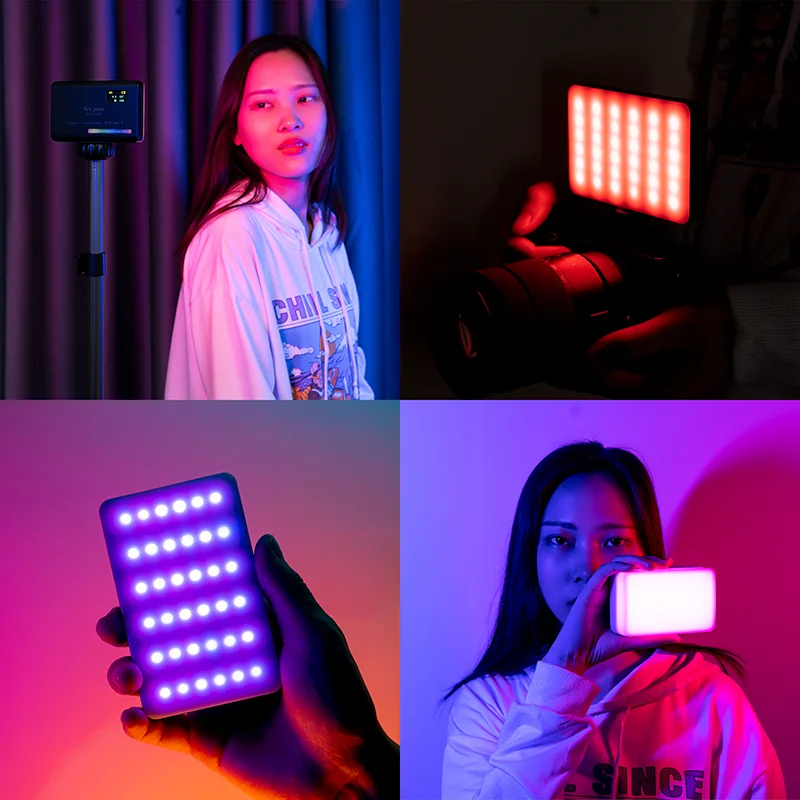Ulanzi-luz em Mini Armazenamento de 3100mah para Fotografia em Smartphone com Luz de Preenchimento Câmera Portátil Vl120rgb - Image 6