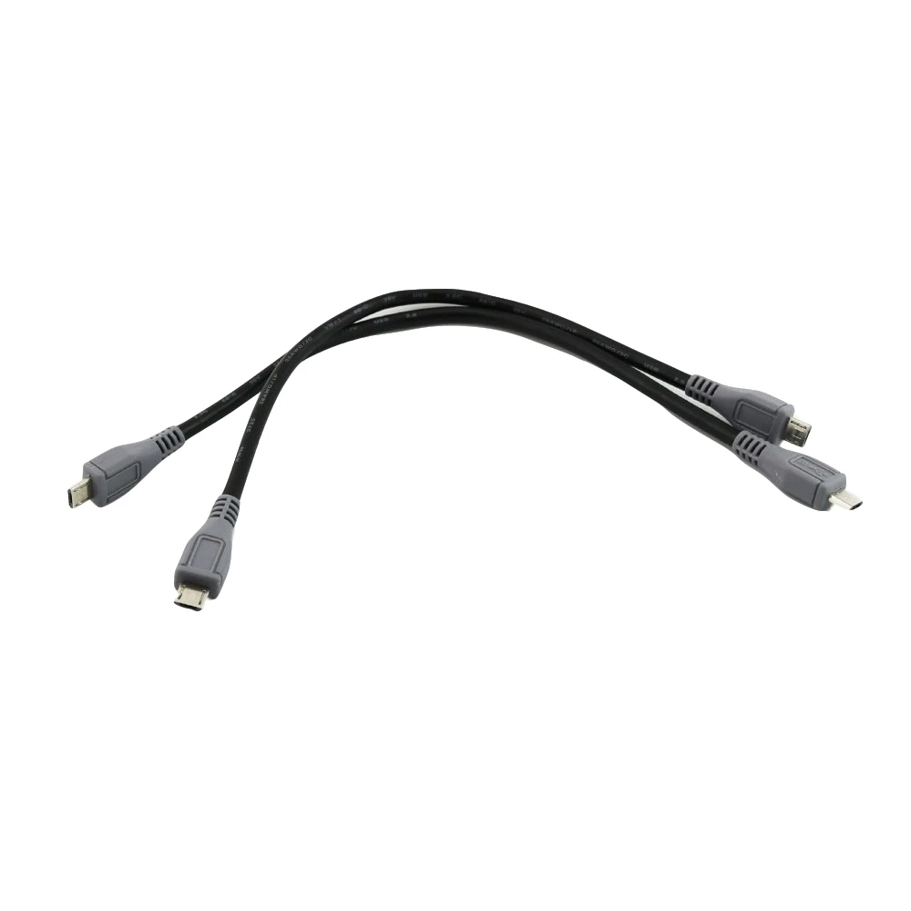 20x Micro USB B штекер к Micro USB B штекер Адаптер конвертера OTG кабель для передачи данных 20 см/50 см/1 м