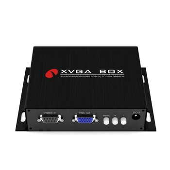 

Industrial Monitor Video Converter US Plug HD Clear VGA Adapter RGB RGBS RGBHV MDA CGA EGA Adapter