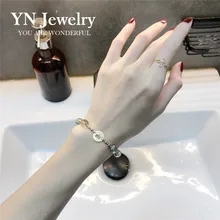 Счастливый транспорт из бисера и природного зеленого призрака счастливый кристалл браслет Джокер модный шикарный веб знаменитостей Корона браслет