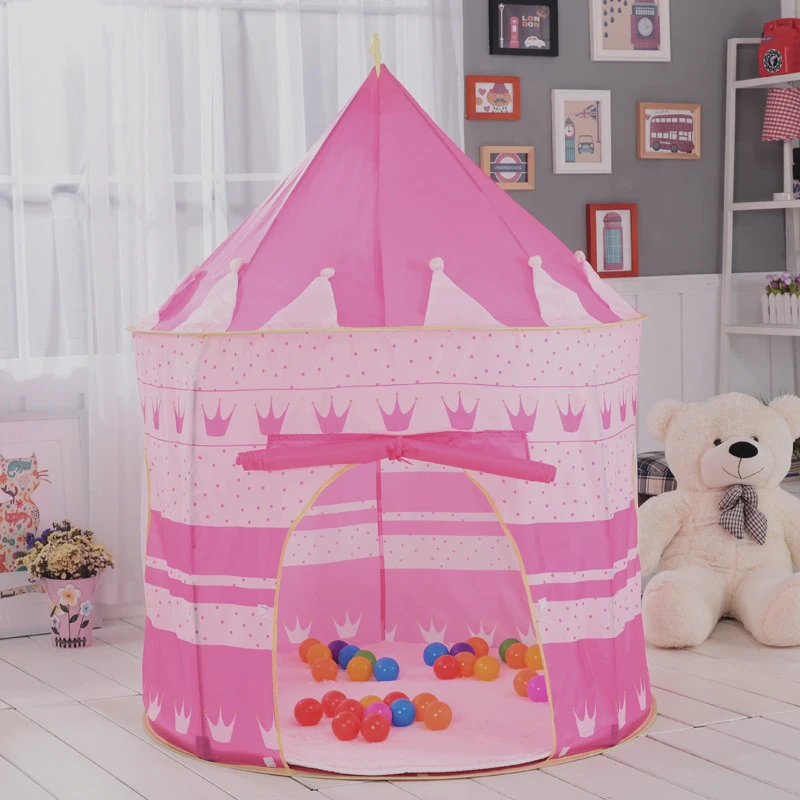 Портативная детская палатка складная детская палатка Tipi уличная игрушка для кемпинга детский замок игровой домик детский мяч бассейн няня вигвама
