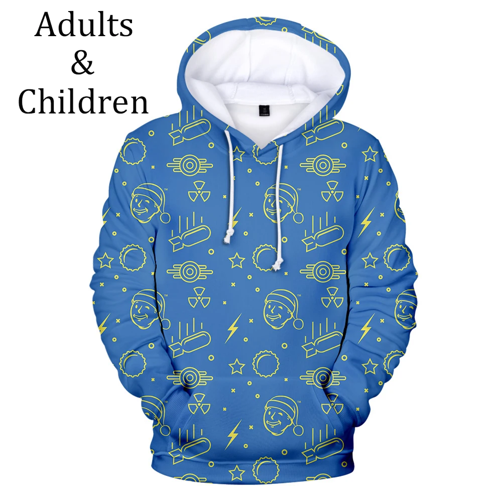 

3D Christmas Print Santa Hoodies Men Women casual Fall Winter Hip Hop comfortable Sweatshirts Boys Girls Kids Christmas Hoodies