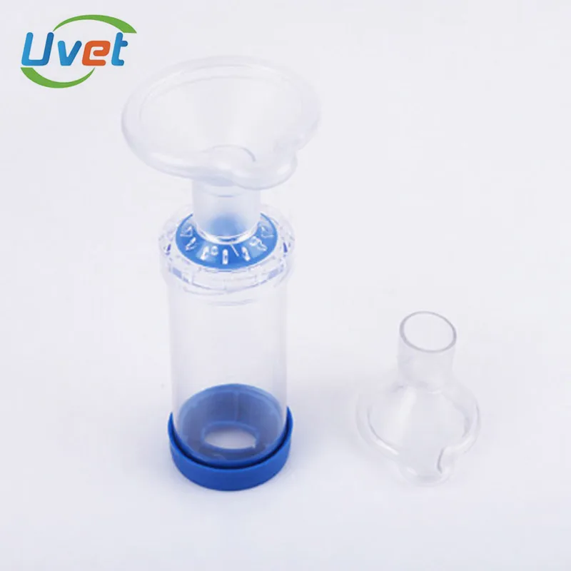 Uvet Veterinary 3pcs Aerosol Chamber cat aerosol chamber inhaler asthma Medical Polymer Materials 175ml 200ml