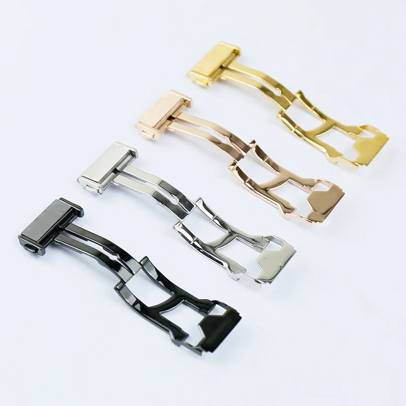 Watch accessories For HUBLOT series stainless steel folding buckle 18mm 20 22mm 24mm sports waterproof hublot strap steel buckle