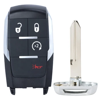Keyforkess 433.92MHz 4A Chip ID FCC: GQ4-76T 68365327AB / AC / AD / AA Smart Remote Key Fob RAM 2500 3500 4500 5500 2019 2020 2021 - KEYECU 433 92MHz 4A Chip ID FCC GQ4 76T 68365327AB AC AD AA Smart Remote