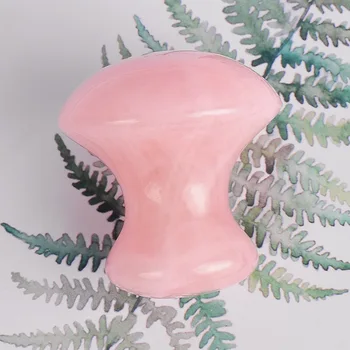 

Natural Jade Facial Neck Healing Slimming Massager Mushroom Shape Jade Roller Therapy Lift Skin Tool