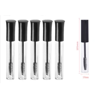 

Empty Black Eyelash Tube Mascara Cream Vial/Container 5x 10mL Fashionable