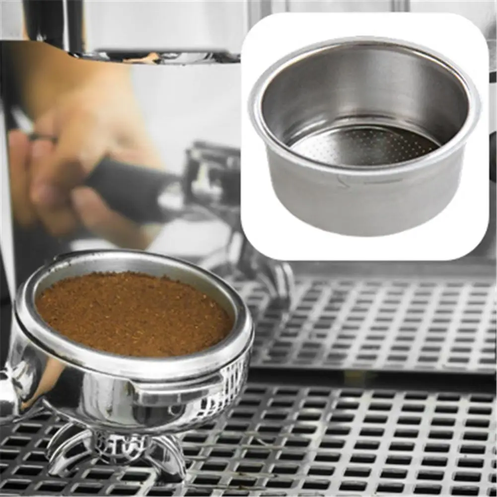 High Pressure Coffee Machine Accessories Double Cup Filter Pressurized